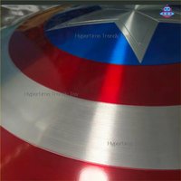 1:1 Perfect Replica Captain America Full Metal Shield Model Fashion Trendy Toy Cool Display Gear Fan Collectible Gifts