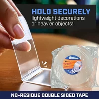 Doeyvose Thickened Nano Double Sided Tape, Reusable Adhesive Tape for Wall Decor & Gap Sealing Home Use