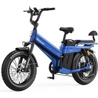 AliExpress TESWAY X7 PRO Adult Electric Bicycle,2000W City Ebike, 48V 60AH E-bike, 20-Fat Tire E-Mountain bike