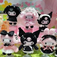 Genuine Toptoy Sanrio Characters Angel Garden Series Plush Blind Box Cute My Melody Kuromi Doll Bag Pendant Mystery Surprise Box