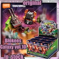 In Stock Blokee Transformation Galaxy Version Vol.10 One Shall Stand Optimus Prime Assembly Building Blocks Blind Box Toy Gift