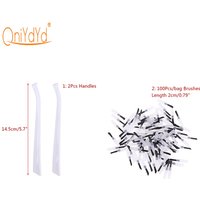 Dental Disposable Micro Applicator Dental Brush for Dental Clinic Supplies, Brush Head/Brush Handle