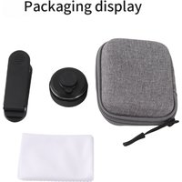 Mobile Phone Macro Lens 30mm-120mm Smartphone Camera Lens No Distortion with Cleaning Cloth Storage Box Replacement fo