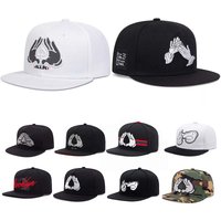 Hand Embroidery Hiphop Baseball Cap Snapback Hat Adult Sunshade Hat Unisex Adjustable Hip Hop Baseball Caps Cowboy Hat