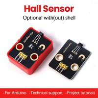 Hall Magnetic Sensor Module Hall Effect Detect Magnetic Field for Arduino DIY Projects Compatible with Lego Blocks