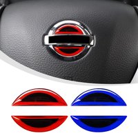 Car Steering Wheel Sequins Stickers Inner Decal For Nissan Qashqai J11 J10 X-trail T32 Juke Altima Sentra Micra Leaf Accessories