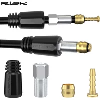 RISK MTB Bike Hydraulic Brake Hose Oil Needle Head for BH90 BH59 SRAM MAGURA Mountain Bicycle Olive Head Pressing Ring and Bolts