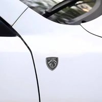 3D Car Metal Badges Stickers for Peugeot Multiple Models Trunk Body Window Side Accessories Compatible with 408 308 3008 Rifter