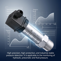 G1/4" 10bar 20bar 300bar 6bar 5Mpa G1/2 Pressure Sensor oil water gas 4-20mA 0-3.3V pressure transmitter
