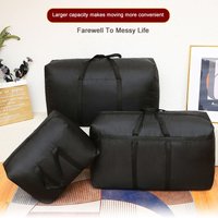 Super Large Capacity Travel Duffel Bag Foldable Luggage Travel Bag Waterproof Polyester Organizer Cloth Quilt Storage Bag