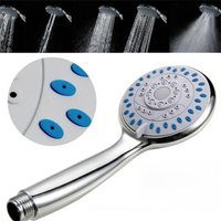 Handheld 3 Mode Multi-Function Sprayer Bathroom Accessories Water Saving Shower Head Shower Bath Head