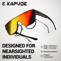 Kapvoe Fitover Sunglasses Fit Over Sunglasses Polarized Lens Wear Over Prescription Eyeglasses UV Protection Men Women