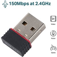 Mini USB Wi-Fi Adapter 2.4G Wireless Network Card USB 2.0 WiFi Ethernet Receiver Dongle 802.11 b/g/n For PC Computer Accessories