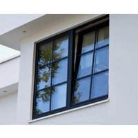 American Style Residential Window Thermal Break Double Glazed Tilt and Turn Window Aluminum Casement Windows Building Materials