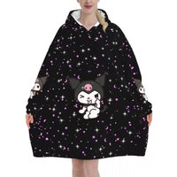 Melody And Kuromi Blanket Hoodies, Gifts For Friends