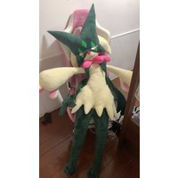 150/80cm Giant Pokemon Kawaii Meowscarada Plush Toy Soft Stuffed Animals Doll Throw Pillow Room Decorate Birthday Christmas Gift