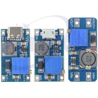 TYPE-C/MICRO MT3608 DC-DC Step Up Converter Booster Power Supply Module Boost Step-up Board MAX output 28V 2A