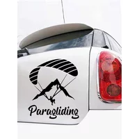 Car Stickers Paraglider Paragliding Motorcycle Decorative Accessories Creative Waterproof and Sunscreen Vinyl Decal