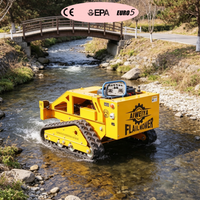 Customized Robotic Smart Energy-Saving Grass Cutting Machine Durable Automatic Lawn Mower Home Commercial flail mowe