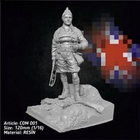 1/16 resin unpainted model kit, military theme, WWII soldier unassembled and unpainted GK, 1330R