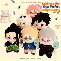 Jujutsu Kaisen Anime Plush Toy Stuffed Animal Doll Cartoon Game Character Figure Collectible Wholesale Merchandise