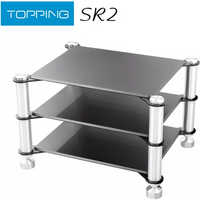 TOPPING SR2 Aluminum Rack Compatible with D90 series, A90 series, Pre90, EXT90, U90, LA90, DM7, DX7 Pro, DX7 Pro+, DX5, D30 Pro