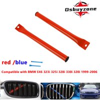 Red Front Grille Kidney Braces V Brace Bars For BMW E90 E91 E92 E93 320i 323i 325i 328i 330i 335d 335i 335is 335xi 2006-2013