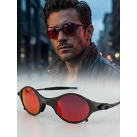 AliExpress YTYIN Cycling Glasses Unisex Mars Sand Punk Retro Metal Mirror Sunscreen Futuristic