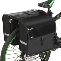 28L Waterproof Bicycle Rear Seat Carrier Bag Bike Rack Trunk Bag Cycling Pannier Saddle Bag MTB Commuter Bag Bicycle Accessories
