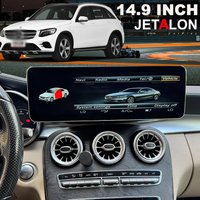 14.9" Android 15 For Mercedes BENZ C CALSS W205 X253 GLC 2015-2018 Wireless Carplay GPS Car Radio Video Multimedia Player WIFI