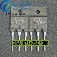 5Pairs(10PCS) 2SA1671+2SC4386 A1671 C4386 New and Original