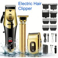 2026 T9 Men's Electric Hair Clipper Beard Trimmer/Rechargeable Hair Cutting Machine With Mini electric razor Kit Boyfriend Gift