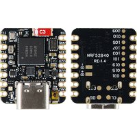 MINI NRF52840 Development Board BT5.0 Bluetooth Module MCU Main Control Board 18*21MM QSPIFlash TYPE-C