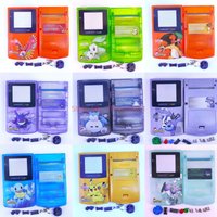 Gbc Game Console Shell Diy Homemade Pokemon Charizard Gengar Squirtle Replacement Shell Limited Edition Self-Made Toys Gifts