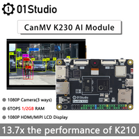 01Studio CanMV K230 AI Development Board Demo Embedded K210 Camera Module Kendryte Visual Recognition Intelligence Micropython