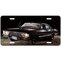 67 Impala Supernatural Novelty Car License Plate