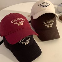 Retro Letter Embroidery Baseball Caps For Women Men Summer Sport Visors Snapback Cotton Cap Unisex Hip Hop Hat Streetwear Hats