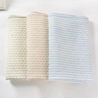 70*90cm Large Colored Quilted Cotton Waterproof Absorbent Reusable Washable Baby Diaper Changing Mat Infant Bed Urine Period Pad