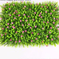 40x60cm Flower Plastic Lawn Turf Artificial Grass for Garden Balcony Decoration Hot Selling House Ornament and Plant Decor