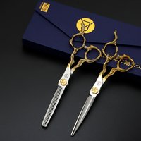 Ergonomically designed for both left- and right-handed use, precisely cuts straight or textured hair, lightweight and durable