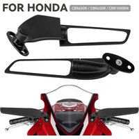 Rétroviseurs de moto pour Honda CBR 650R 650F VFR 400 750 800 VTR1000F, aile de vent modifiée, rétroviseur rotatif réglable