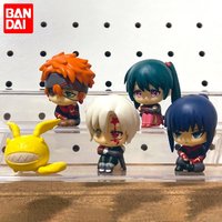 Bandai D.Gray-man Sitting Pose Mini Figures Allen Walker Lenalee Lee Yu Kanda Lavi Timcanpy Desktop Decorations For Anime Fans