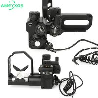 Archery Arrow Rest 6061-T6 Aluminum Alloy Horizontal and vertical adjustable Right Hand Interchangeable Y-Fork for Compound Bow