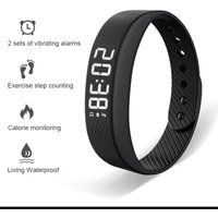 Smart Bracelet LED Digital Waterproof Smart Clock Smartband Running pedometer Monitor Smart Band Vibration Alarm Reminder HT30