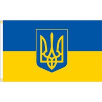 xvggdg Ukraine National flag 90X150cm Hanging Polyester Blue Yellow UA UKR Ukrainian National Flags For Decoration