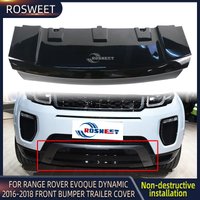For Land Rover Range Rover Evoque Dynamic Version L538 2016-2018 Front Bumper Trailer Cover Lower Guard Plate Car Accessories