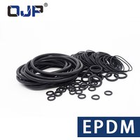 EPDM OD4~30mm CS1-3.1mm o ring Acid and Alkali Resistance Water Resistance Friction Resistance Black o-ring washer
