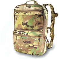 D3 Flat Pack Plus Tactical Shoulder Expansion Backpack, Multi Purpose Assault Travel Bag
