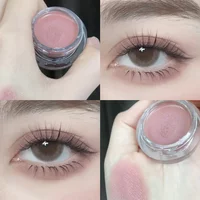 Matte Liquid Eyeshadow Cream Blush Face Contour Waterproof Longlasting Eyeshadow Primer Base Makeup Peach Pink Purple Nude Brown
