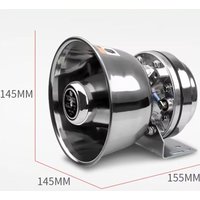 300W alarm horn, car mounted high decibel speaker, warning light horn, suitable for 12V24V car alarm amplifier, alarm horn, car